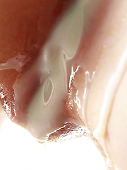 We had a fantasy to cover a busty Japanese girl's body with jizzy cream, but could Maon handle the sweet drippy drops? She's full of wild hentai fantasies.