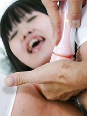 Kotomi Asakura Asian house keeper has vibrators on jugs and twat