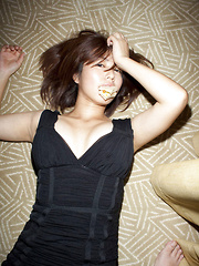 Neo Asian shows her lustful curves with and without clothes on