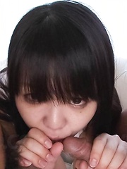 Koyuki Ono Asian licks two shlongs and is roughly screwed in cunt