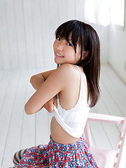 Nice Fuuka Nishihama undresses on the camera making us wild