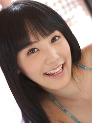 Yuri Hamada Asian loves to show her fine bum in sexy lingerie