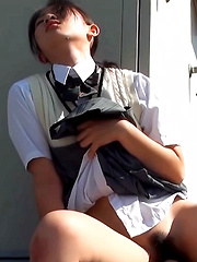 School Girl Throbs and Creams